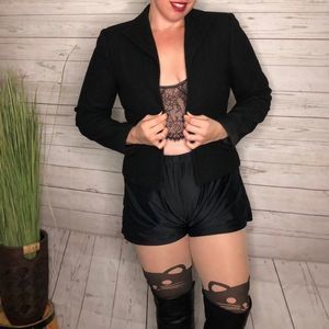 Harve Benard | Black wool blazer sz6